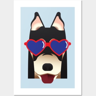 Cool Doberman Posters and Art